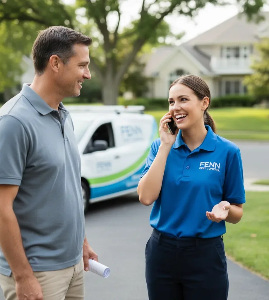 Fenn Pest Control customer support in Cedarville